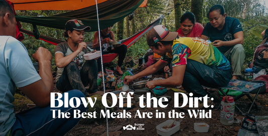 Five-Star Meals? Nah. Good food, Good Company, and a Little Dirt Will Do!