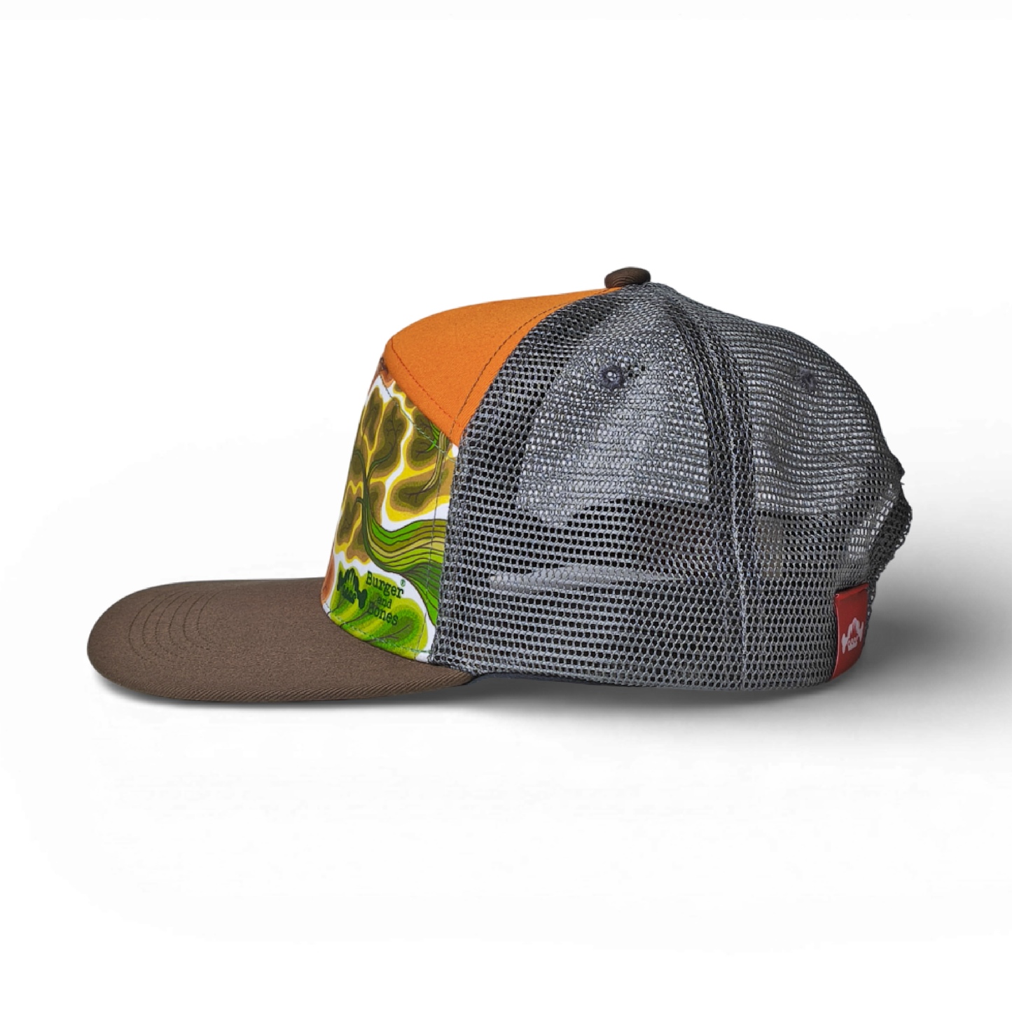 7 Panel Trucker Cap - Crown Shyness