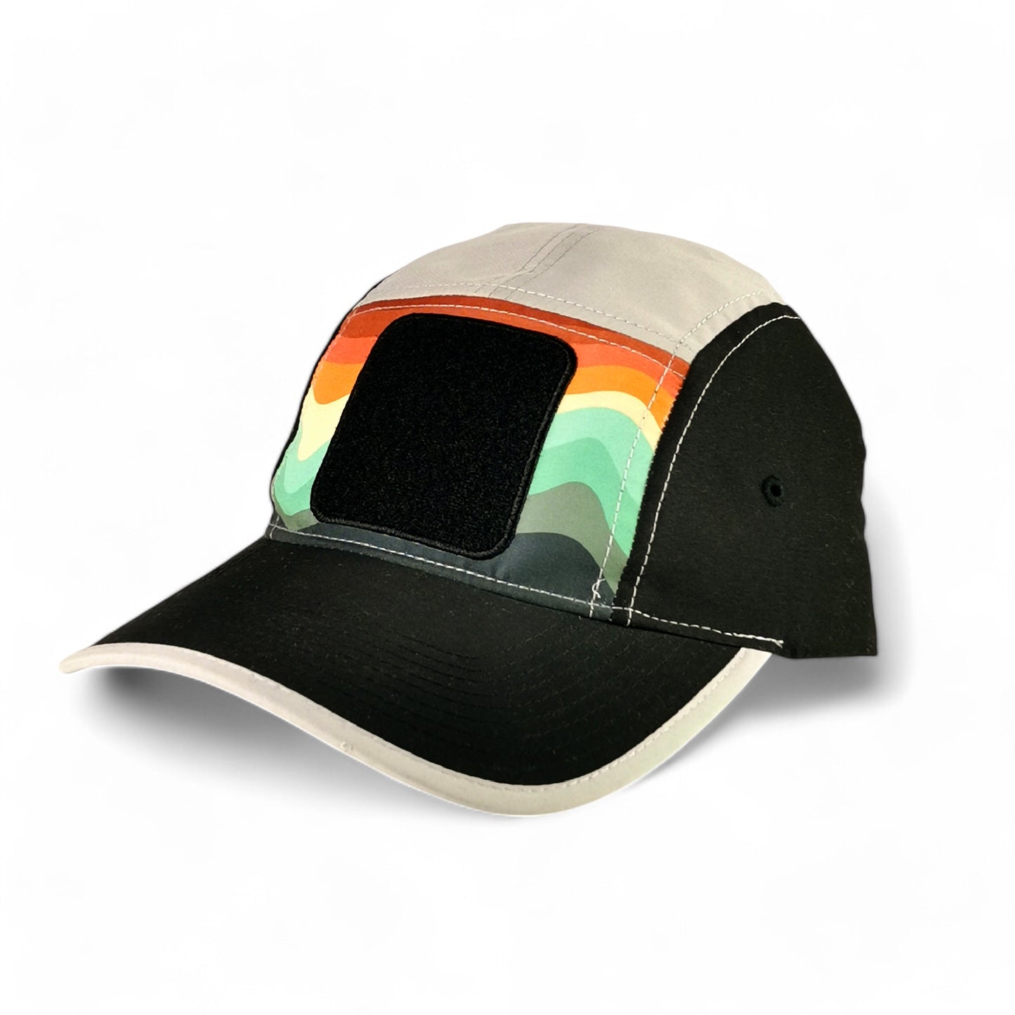 Black Grey Printed (Curve Visor)