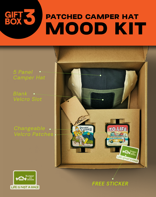 Adventure Gift Box - Patched Camper Hat Kit